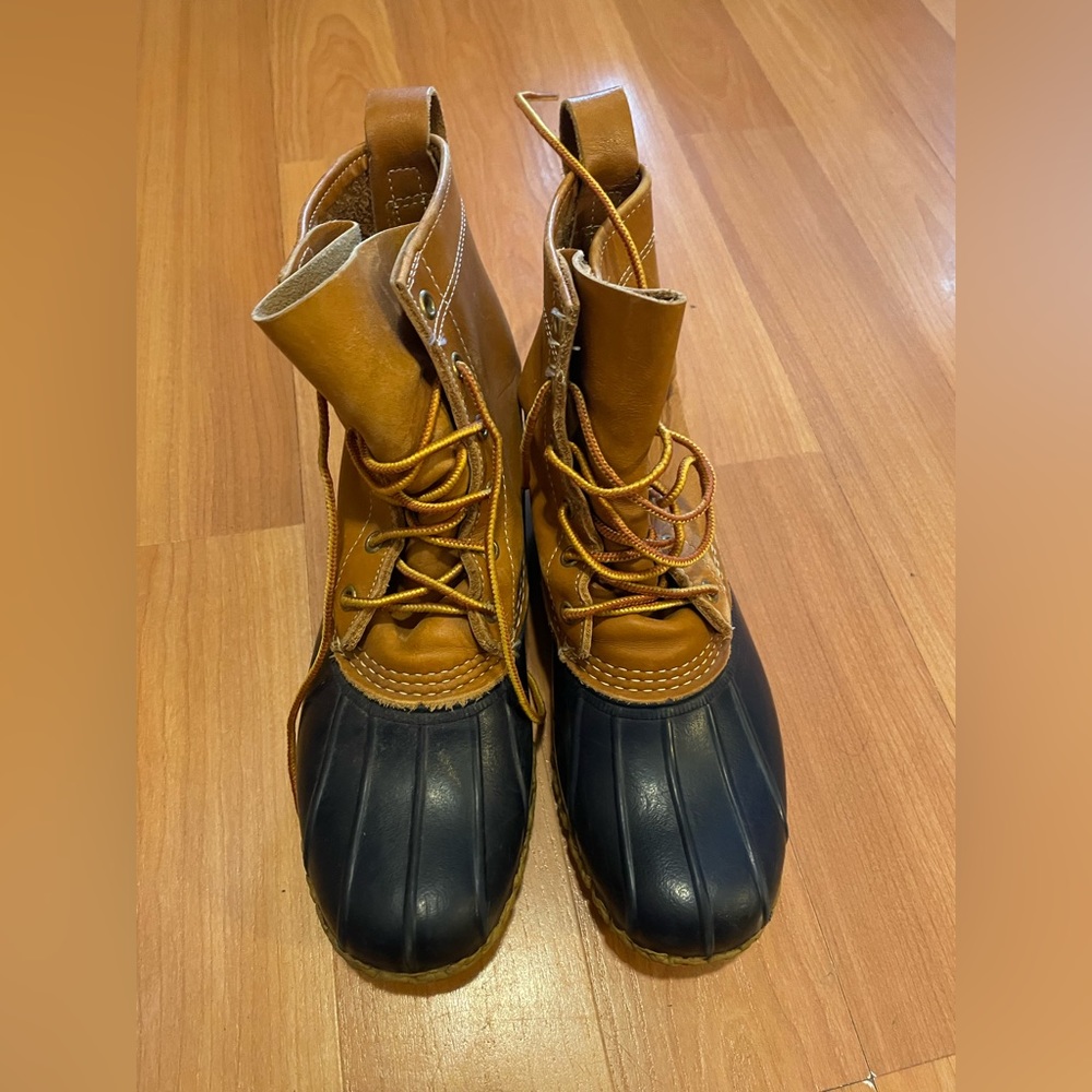 LL Bean duck boots